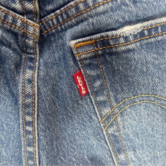 Levi's 501 Classic Blue Skinny Jeans - Picture 4 of 6